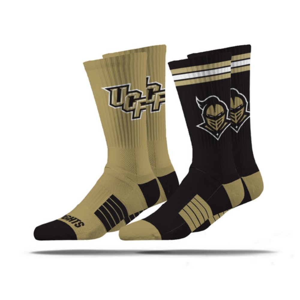 University of Central Florida Premier Knit Crew NCAA 2 Pack - Picture 1 of 3